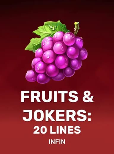 Fruits & Jokers: 40 lines
